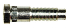 Dorman - 1/2-20 Serrated Bolt Wheel Stud - 0.585" Knurl, 2" OAL, 3/4" Shoulder Length - Exact Tooling