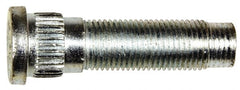Dorman - 1/2-20 Serrated Bolt Wheel Stud - 0.615" Knurl, 1-31/32" OAL, 17/32" Shoulder Length - Exact Tooling
