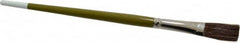 Wooster Brush - Ox Hair Artist's Paint Brush - 1/2" Wide, 1" Bristle Length, 7-1/8" Plastic Handle - Exact Tooling