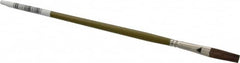 Wooster Brush - Ox Hair Artist's Paint Brush - 1/4" Wide, 13/16" Bristle Length, 6-3/4" Plastic Handle - Exact Tooling