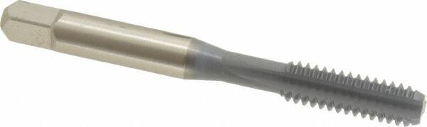 OSG - 1/4-20 UNC 3 Flute elektraLUBE Finish High Speed Steel Straight Flute Standard Hand Tap - Bottoming, Right Hand Thread, 2-1/2" OAL, 1" Thread Length, H2 Limit - Exact Tooling