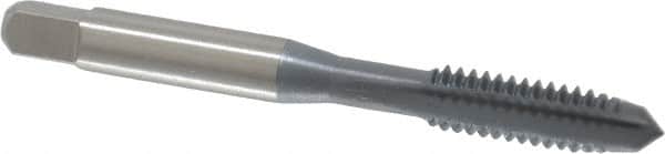 OSG - 1/4-20 UNC 3B 2 Flute elektraLUBE Finish High Speed Steel Straight Flute Standard Hand Tap - Plug, Right Hand Thread, 2-1/2" OAL, 1" Thread Length, H3 Limit - Exact Tooling