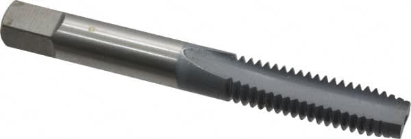 OSG - 5/16-18 UNC 3B 2 Flute elektraLUBE Finish High Speed Steel Straight Flute Standard Hand Tap - Plug, Right Hand Thread, 2-23/32" OAL, 1-1/8" Thread Length, H3 Limit - Exact Tooling