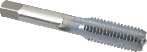 OSG - 9/16-12 UNC 4 Flute elektraLUBE Finish High Speed Steel Straight Flute Standard Hand Tap - Bottoming, Right Hand Thread, 3-19/32" OAL, 1-21/32" Thread Length, H3 Limit - Exact Tooling