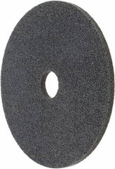 Standard Abrasives - 6" Diam, 1/4" Face Width, 1" Center Hole, Fine Grade, Silicon Carbide Deburring Wheel - Exact Tooling