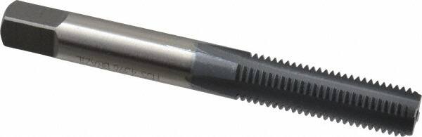 OSG - 5/16-24 UNF 2B 4 Flute elektraLUBE Finish High Speed Steel Straight Flute Standard Hand Tap - Bottoming, Right Hand Thread, 2-23/32" OAL, 1-1/8" Thread Length, H4 Limit - Exact Tooling