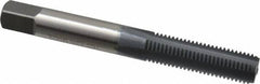 OSG - 5/16-24 UNF 2B 4 Flute elektraLUBE Finish High Speed Steel Straight Flute Standard Hand Tap - Bottoming, Right Hand Thread, 2-23/32" OAL, 1-1/8" Thread Length, H4 Limit - Exact Tooling