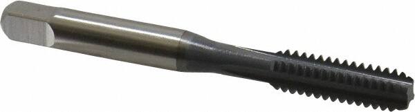 OSG - 1/4-20 UNC 2B 4 Flute elektraLUBE Finish High Speed Steel Straight Flute Standard Hand Tap - Bottoming, Right Hand Thread, 2-1/2" OAL, 1" Thread Length, H5 Limit - Exact Tooling