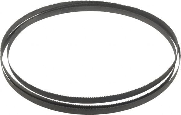 Lenox - 8 to 12 TPI, 9' 1" Long x 1/2" Wide x 0.025" Thick, Welded Band Saw Blade - Bi-Metal, Toothed Edge, Flexible Back, Contour Cutting - Exact Tooling