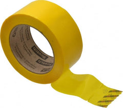 3M - 2" x 110 Yd Yellow Rubber Adhesive Sealing Tape - Polypropylene Film Backing, 1.9 mil Thick, 44 Lb Tensile Strength, Series 371 - Exact Tooling