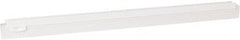 Vikan - 24" Rubber Blade Squeegee Refill - Double Edge, White, Plastic Holder - Exact Tooling