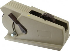 Nifty Products - 1" Wide, Single Roll Preset Lengths, Manual Table/Desk Tape Dispenser - 5-3/8" Tape Diam - Exact Tooling