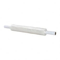 Stretch Associates - 20" x 1,000' 70 Gauge Clear Hand Held Stretch & Pallet Wrap with Extended Core - 70 Gauge, Clear - Exact Tooling