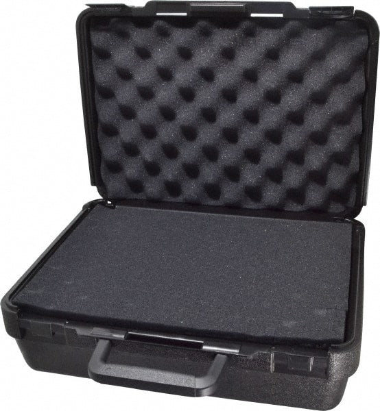 Platt - 13-1/2" Wide x 5-1/2" High, Clamshell Hard Case - Black, Polyethylene - Exact Tooling