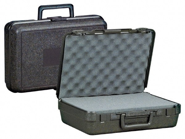 Platt - 19" Wide, Clamshell Hard Case - Black, Polyethylene - Exact Tooling