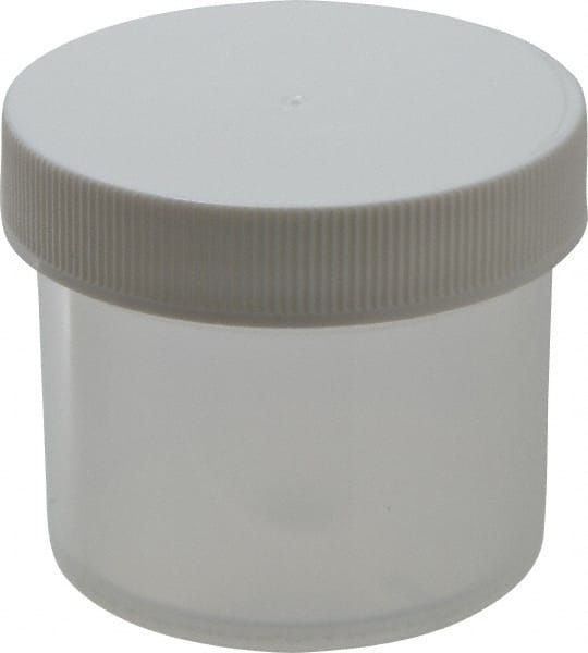 Dynalon Labware - 2 oz Jar - Polypropylene, Translucent, 1.77" High x 2.09" Diam, 2.09" Cap - Exact Tooling