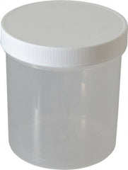 Dynalon Labware - 40 oz Jar - Polypropylene, Translucent, 5.11" High x 4.72" Diam, 4.72" Cap - Exact Tooling