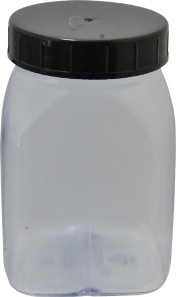 Dynalon Labware - 200 mL Wide-Mouth Bottle - PVC, Clear, 3.42" High x 1.69" Diam, 1.69" Cap - Exact Tooling