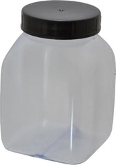 Dynalon Labware - 300 mL Wide-Mouth Bottle - PVC, Clear, 3.74" High x 1.65" Diam, 1.65" Cap - Exact Tooling