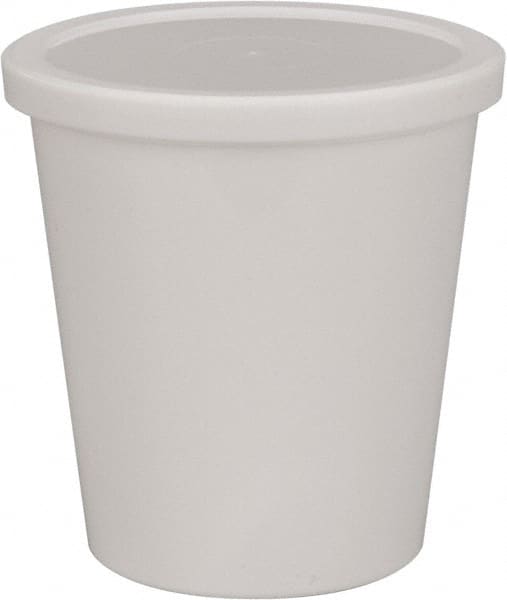 Dynalon Labware - 7.5 oz Disposable Container - PPCO, White, 2-3/4" High x 2-3/4" Diam, 3/4" Cap - Exact Tooling