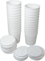Dynalon Labware - 16 oz Disposable Container - PPCO, White, 3-5/8" High x 2-3/4" Diam, 3/4" Cap - Exact Tooling