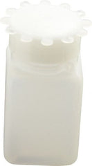 Dynalon Labware - 50 mL Wide-Mouth Bottle - Polyethylene, Translucent, 2.95" High x 1.34" Diam, 3/4" Cap - Exact Tooling