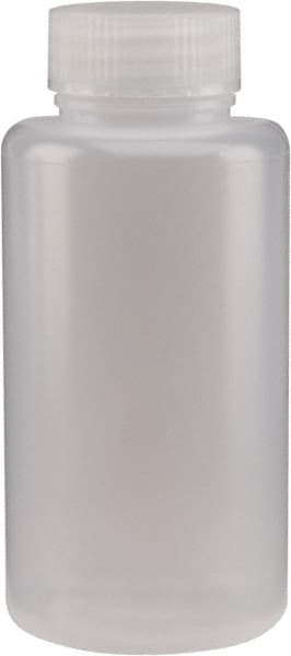 Dynalon Labware - 500 mL Wide-Mouth Bottle - Polyethylene, Translucent, 6-1/2" High x 2.95" Diam, 3/4" Cap - Exact Tooling