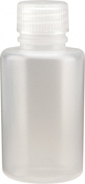 Dynalon Labware - 125 mL Narrow-Mouth Bottle - Polyethylene, Translucent, 4.06" High x 4.06" Diam, 3/4" Cap - Exact Tooling