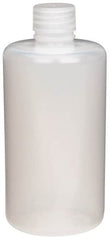 Dynalon Labware - 500 mL Narrow-Mouth Bottle - Polyethylene, Translucent, 6-1/2" High x 6-1/2" Diam, 3/4" Cap - Exact Tooling