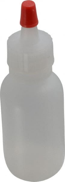 Dynalon Labware - 30 mL Dispensing Bottle - Polyethylene, Translucent, 3-3/4" High x 1-1/4" Diam, 3/4" Cap - Exact Tooling