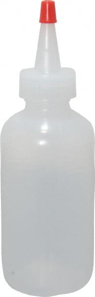 Dynalon Labware - 125 mL Dispensing Bottle - Polyethylene, Translucent, 5-3/4" High x 1-7/8" Diam, 3/4" Cap - Exact Tooling