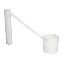 Dynalon Labware - 250 ml Polyethylene Short Dipper - 9" Long Handle - Exact Tooling