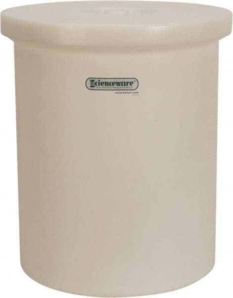 Bel-Art - 15 Gal Jar - Polyethylene, Translucent, 20-1/2" High, 3/4" Cap - Exact Tooling