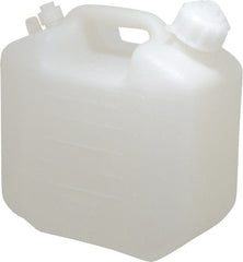 Bel-Art - 1-1/4 Gal Carboy - Polyethylene, White, 5-1/2" High x 9.6" Diam, 3/4" Cap - Exact Tooling