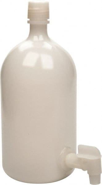 Bel-Art - 1 Gal Carboy - Polyethylene, White, 38mm Cap - Exact Tooling