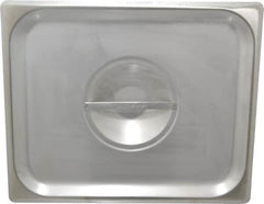 VOLLRATH - 12.8" Long x 10.4" Wide, Rectangular Stainless Steel Lid - Use with Food Pan - Exact Tooling