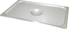 VOLLRATH - 20.8" Long x 12.8" Wide, Rectangular Stainless Steel Lid - Use with Food Pan - Exact Tooling