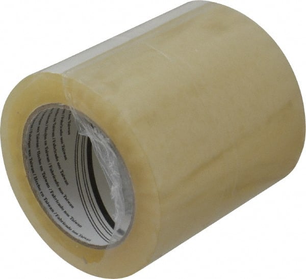 3M - 5" x 144 Yd Clear Acrylic Adhesive Packaging Tape - Polypropylene Film Backing, 1.5 mil Thick, 30 Lb Tensile Strength, Series 3765 - Exact Tooling