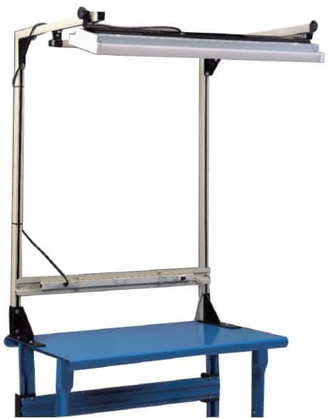 Qualtech - Workbench & Workstation Power Bar - Use with Hubbell 6' Workbenches - Exact Tooling