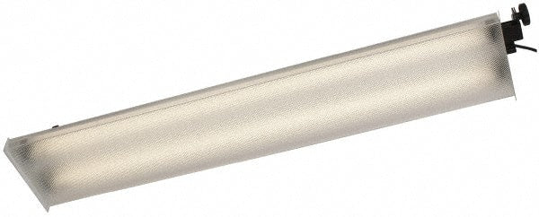 Qualtech - Workbench & Workstation Overhead Fluorescent Light - Use with Hubbell Workbenches - Exact Tooling