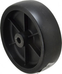 Fairbanks - 6 Inch Diameter x 2 Inch Wide, Polyolefin Caster Wheel - 675 Lb. Capacity, 2-1/4 Inch Hub Length, 1/2 Inch Axle Diameter, Plain Bearing - Exact Tooling