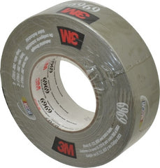 3M - 2" x 55m Green Duct Tape - 10.7 mil, Rubber Adhesive, Polyethylene Film Backing, 32 Lb/ln Tensile Strength, 200°F Max, Series 6969 - Exact Tooling