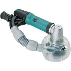 Dynabrade - 3" Max Disc, 15,000 RPM, Pneumatic Handheld Disc Sander - 21 CFM, 1/4 NPT Inlet, 0.4 hp, 90 psi - Exact Tooling