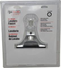 B&K Mueller - Knob Handle, Deck Plate Bathroom Faucet - One Handle, No Drain, Standard Spout - Exact Tooling