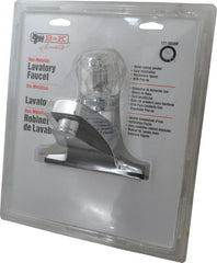 B&K Mueller - Knob Handle, Deck Plate Bathroom Faucet - One Handle, Pop Up Drain, Standard Spout - Exact Tooling