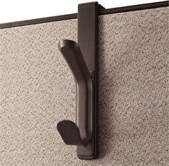 UNIVERSAL - 1 Hooks, 1.13" Long x 6" Deep, Plastic Over the Panel Hook - 7" High - Exact Tooling