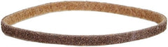 Norton - 1/2" Wide x 12" OAL, Aluminum Oxide Abrasive Belt - Aluminum Oxide, Coarse, Nonwoven, Cloth Backing - Exact Tooling
