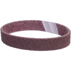 Norton - 1" Wide x 18" OAL, Aluminum Oxide Abrasive Belt - Aluminum Oxide, Medium, Nonwoven, Cloth Backing - Exact Tooling