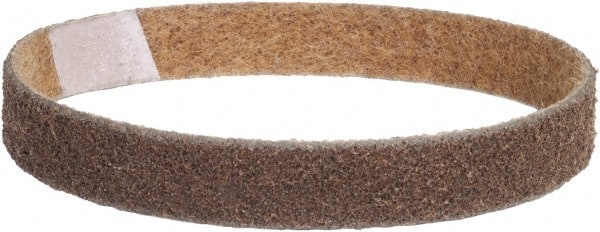 Norton - 1" Wide x 21" OAL, Aluminum Oxide Abrasive Belt - Aluminum Oxide, Coarse, Nonwoven, Cloth Backing - Exact Tooling