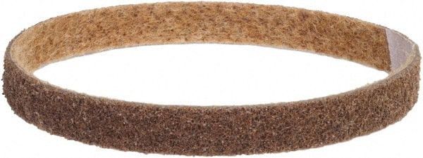 Norton - 3/4" Wide x 20-1/2" OAL, Aluminum Oxide Abrasive Belt - Aluminum Oxide, Coarse, Nonwoven, Cloth Backing - Exact Tooling
